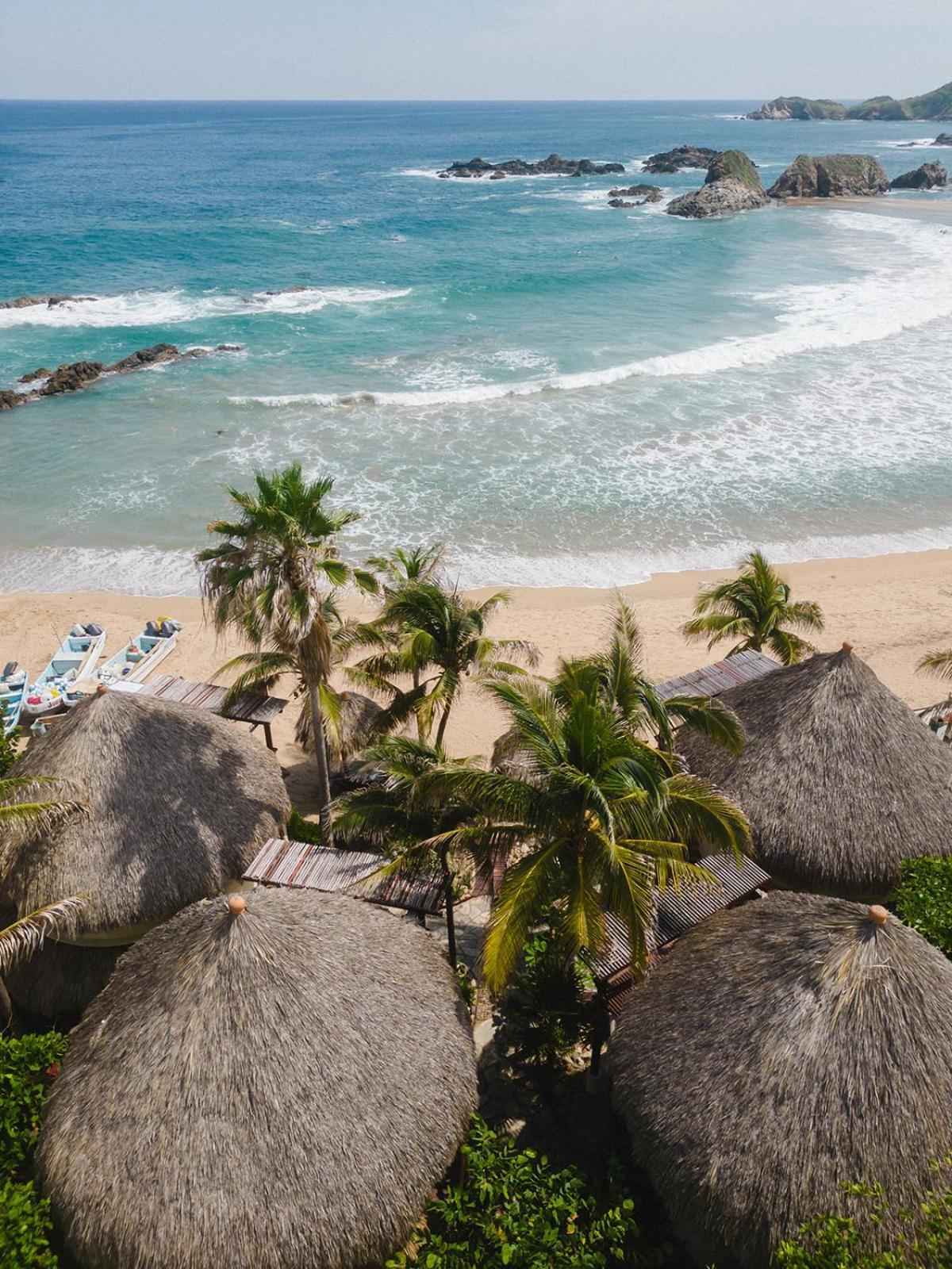 Cabanas Punta Placer San Agustinillo Exterior foto