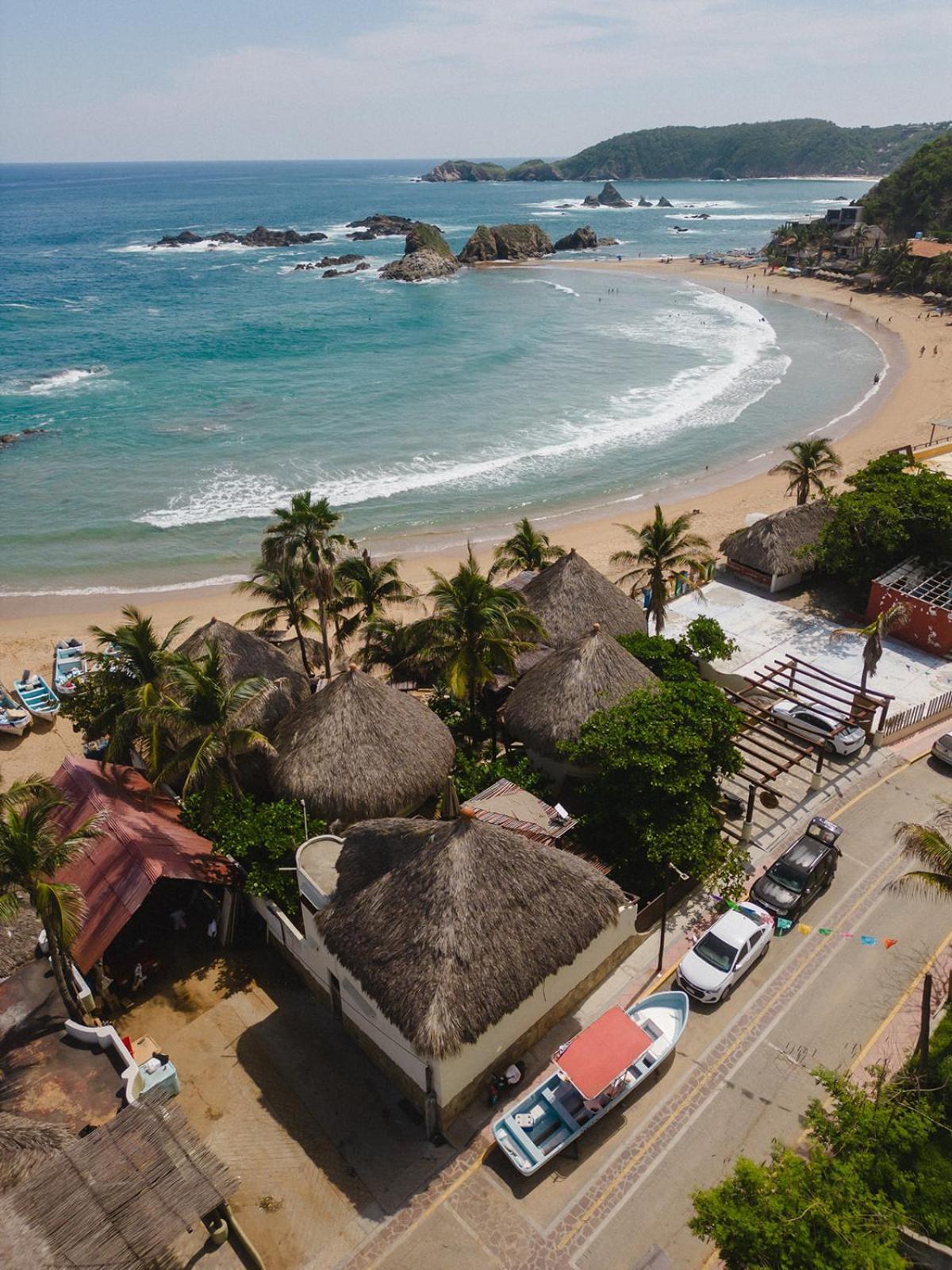 Cabanas Punta Placer San Agustinillo Exterior foto